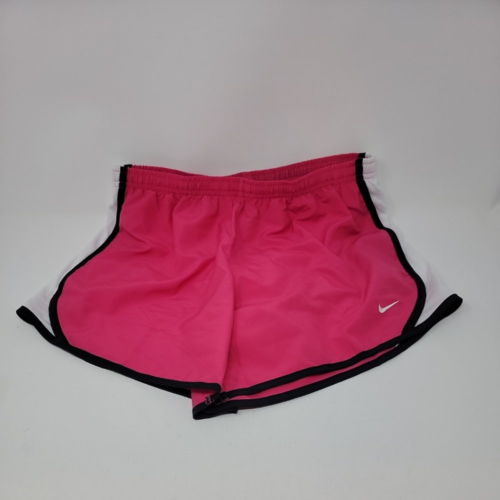 Nike- Girls (XL) Mesh Lined Tempo Shorts Vivid Pink NWT